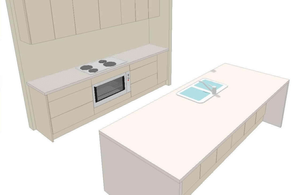 U1 Kitchen 3d 1